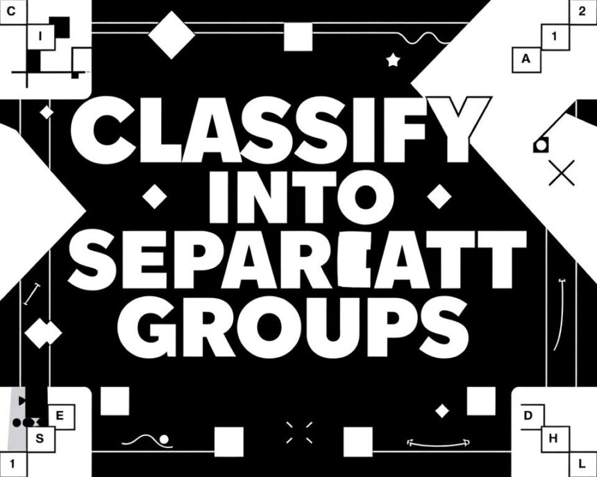 Classify Into Separate Groups NYT