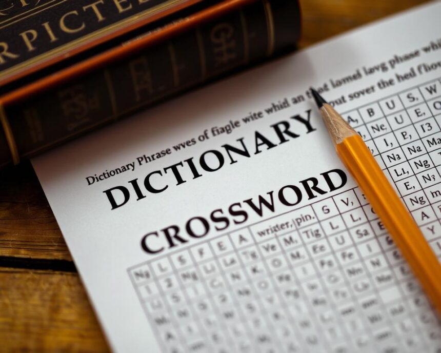 Dictionary Phrase Crossword Clue