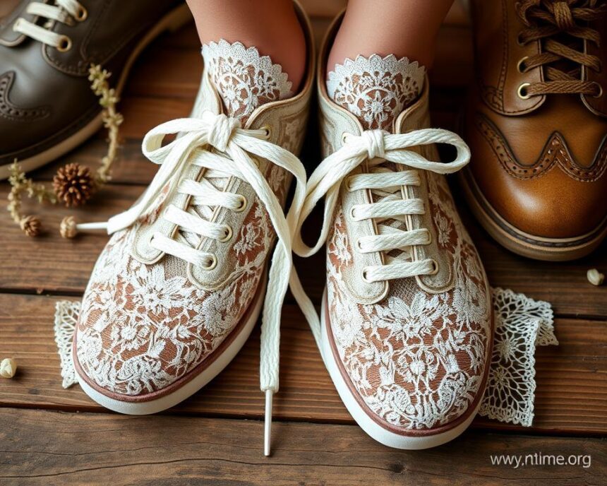 Lace Again as Shoelaces NYT