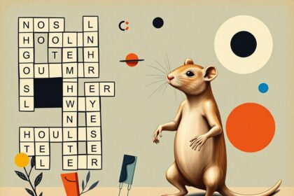 naked rodent nyt crossword