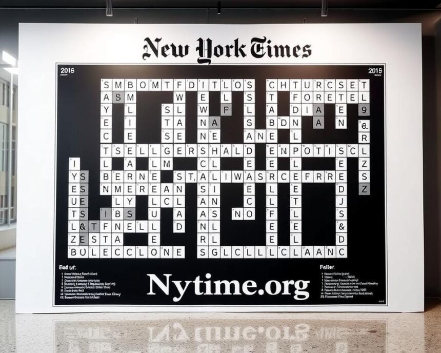 wide display nyt crossword