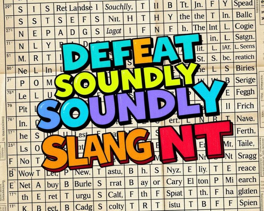 Defeat Soundly in Slang NYT