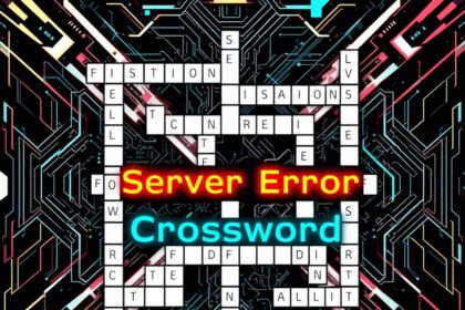 Servor Error Crossword