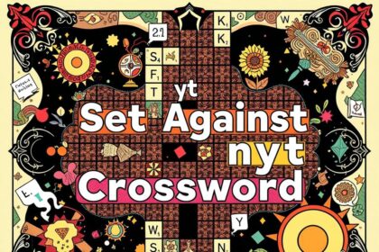 Set Against Nyt Crossword