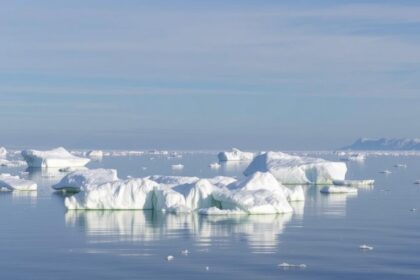 Drifting Sheets of Ice