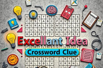 Excellant Idea Crossword Clue