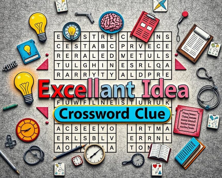 Excellant Idea Crossword Clue