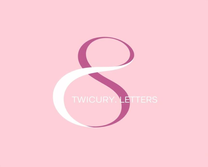 Twice Curved Letter