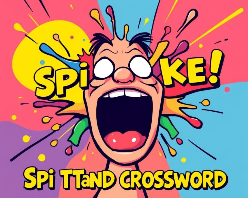 Spit Take Sound Crossword