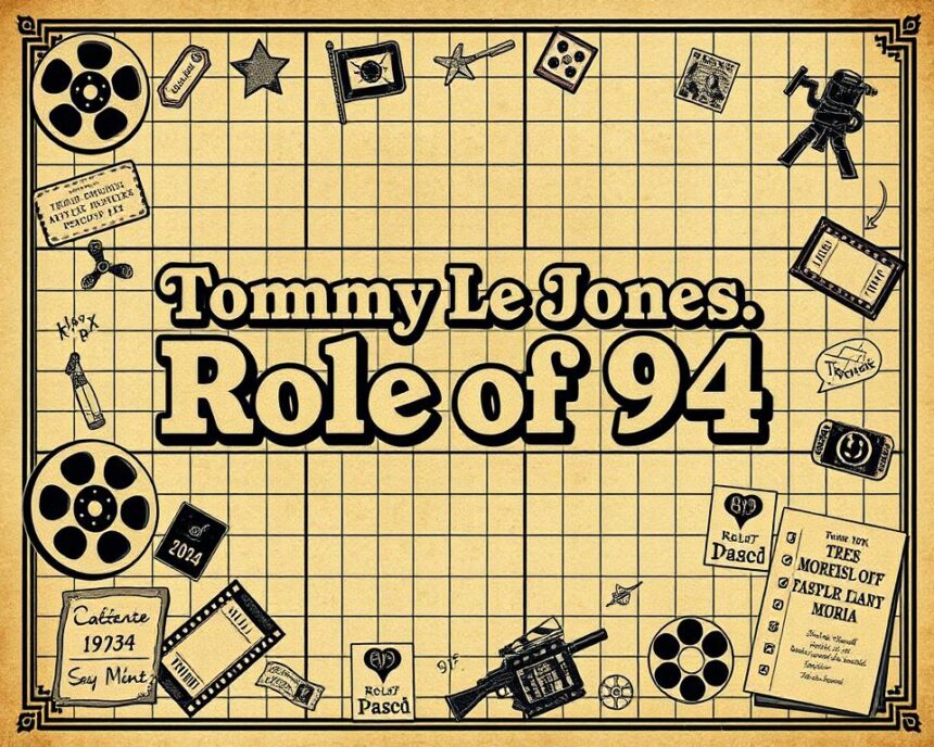 Tommy Lee Jones Role of 94 Crossword Clue