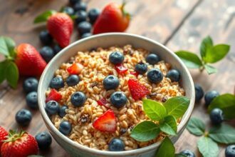 Ancient Grain in a Healthy Cereal NYT