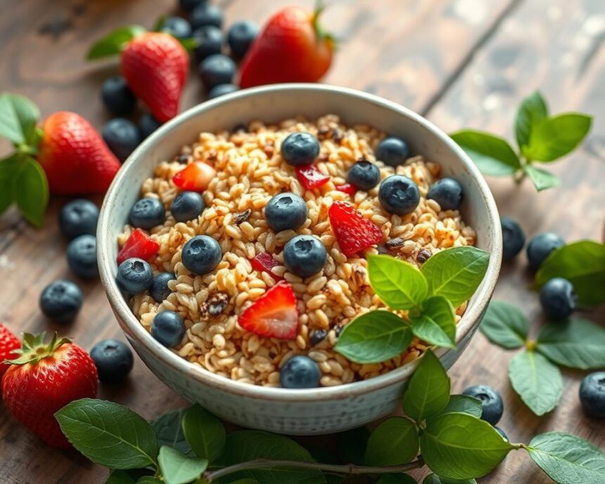 Ancient Grain in a Healthy Cereal NYT