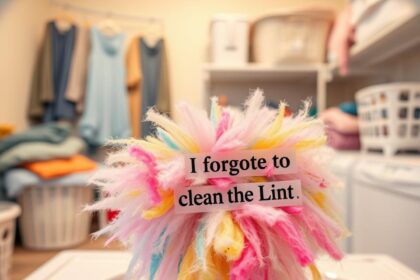 I Forgot to Clean the Lint Basket in The Dryer