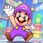 Nintendo Character in Purple Overalls NYT