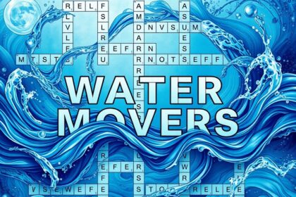 Water Movers Crossword Clue