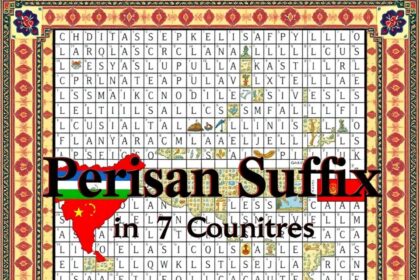 Persian Suffix in 7 Countries