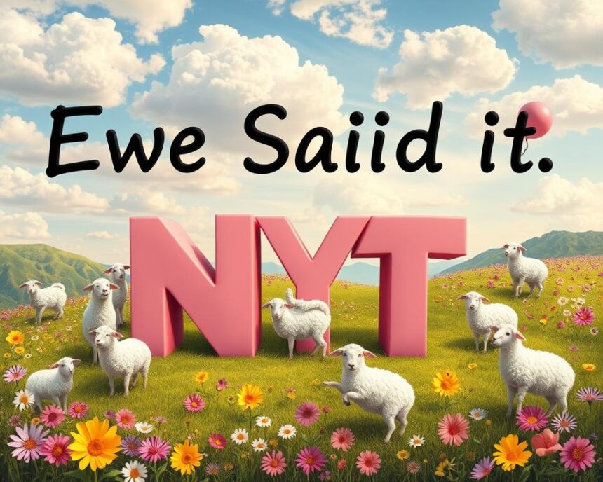 Ewe Said it NYT