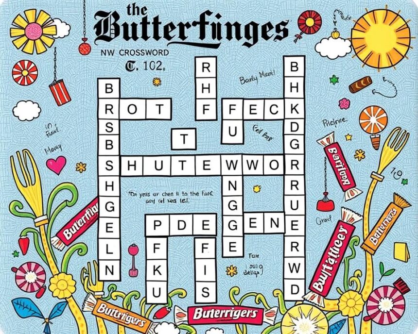 Butterfingers NYT Crossword