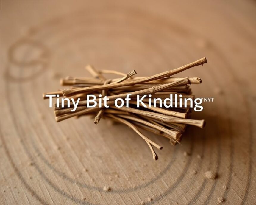 Tiny Bit of Kindling NYT