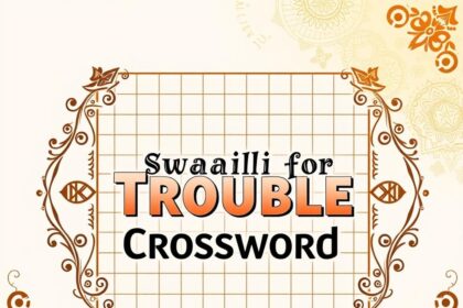 Swahili for Trouble Crossword