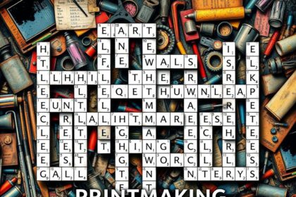 Printmaking Crossword Puzzle