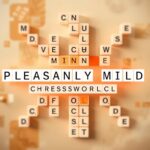 Pleasanly Mild Ccrossword Clue