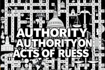 Authority on Acts of Congress Crossword