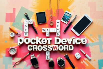 Pocket Device Crossword Clue