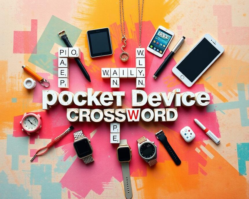 Pocket Device Crossword Clue