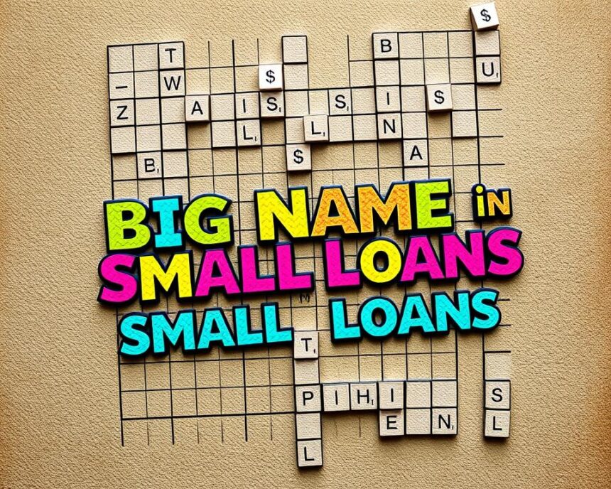 Big Name in Small Loans Crossword