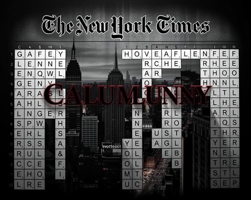 Calumny NYT Crossword Clue