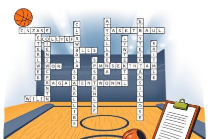 College Basketball Coach Barnes Crossword