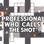 Professional Who Calls The Shots Crossword