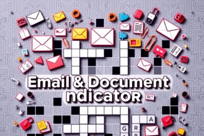 Email Document Indicator Crossword