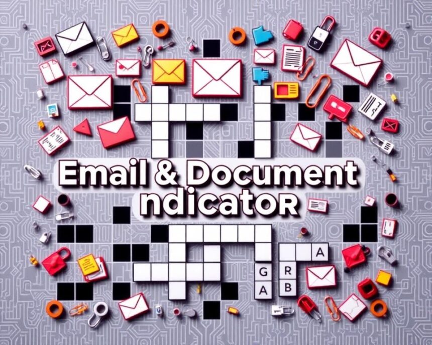 Email Document Indicator Crossword