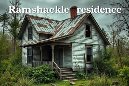 Ramshackle Residence Crossword Clue