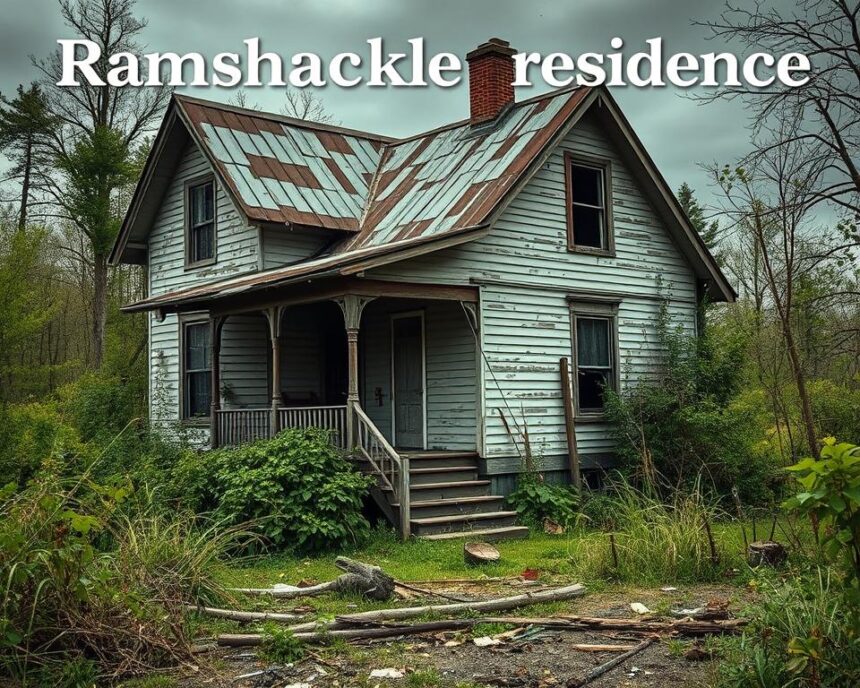 Ramshackle Residence Crossword Clue